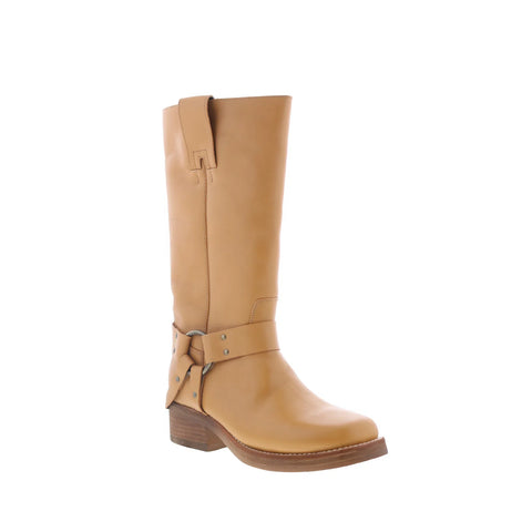 Dingo Rip Harness DI-2307 Mens Brown Leather Slip On Casual Dress Boots