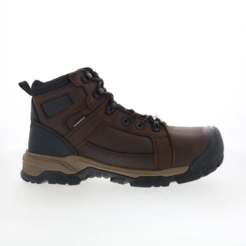 Avenger Ripsaw Mid Alloy Toe WP A7336 Mens Brown Wide Work & Safety Boots