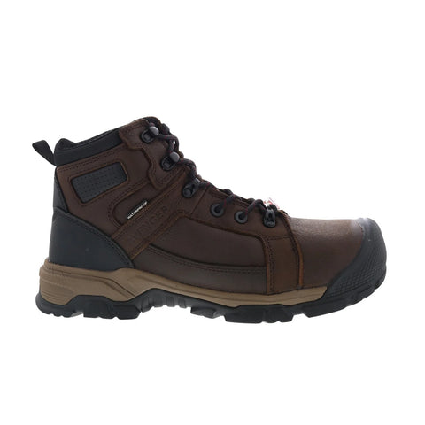 Avenger Ripsaw Mid Alloy Toe WP A7336 Mens Brown Wide Work & Safety Boots