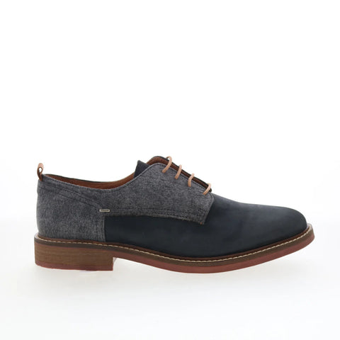 Pajar River 51827 Mens Black Nubuck Lace Up Oxfords & Lace Ups Casual Shoes