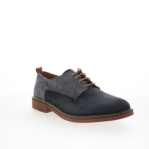 Pajar River 51827 Mens Black Nubuck Lace Up Oxfords & Lace Ups Casual Shoes