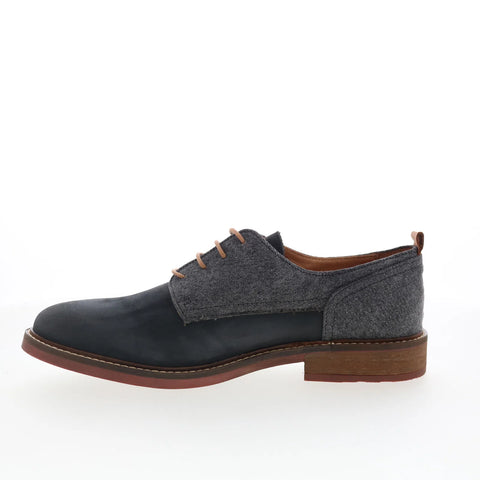 Pajar River 51827 Mens Black Nubuck Lace Up Oxfords & Lace Ups Casual Shoes