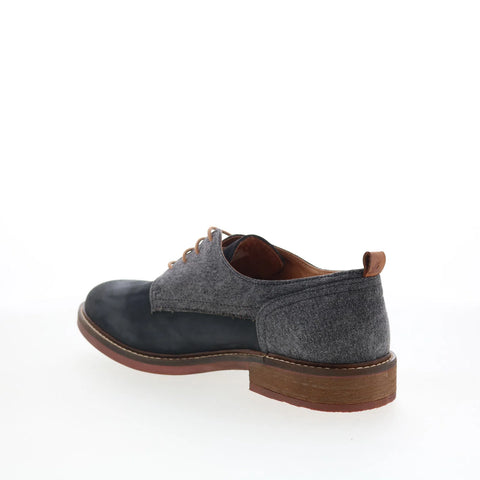 Pajar River 51827 Mens Black Nubuck Lace Up Oxfords & Lace Ups Casual Shoes