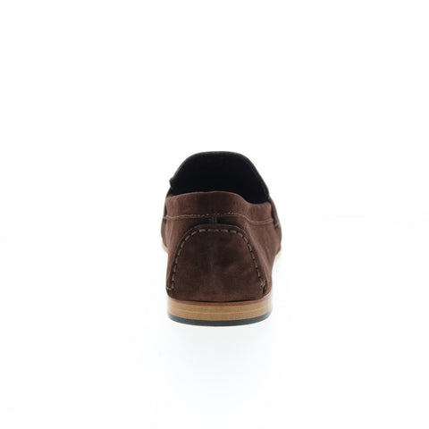 Bruno Magli Rivieria RIVIERIA Mens Brown Loafers & Slip Ons Moccasin Shoes