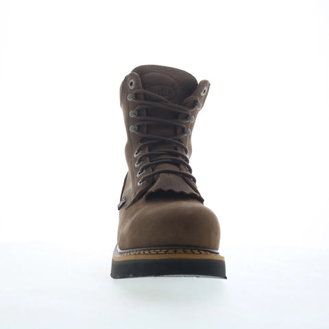 Justin Boots Rivot 8" Steel Toe OW441 Mens Brown Work & Safety Boots