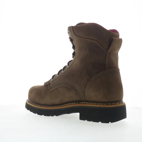 Justin Boots Rivot 8" Steel Toe OW441 Mens Brown Work & Safety Boots