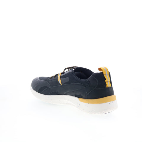 Rockport Works TruFlex Fly Blucher Composite Toe Mens Black Wide Work Shoes