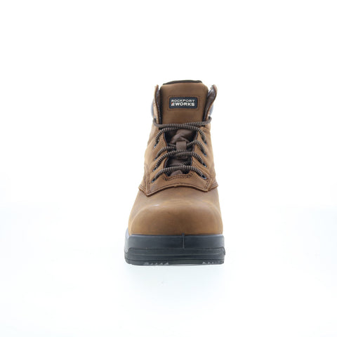 Rockport Works Steel Toe Brown RK6631 Mens Brown Wide Work & Safety Boots