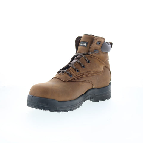 Rockport Works Steel Toe Brown RK6631 Mens Brown Wide Work & Safety Boots