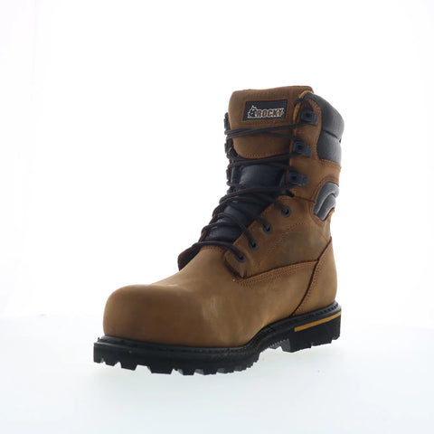 Rocky Governor Composite Toe Waterproof Mens Brown Wide Work & Safety Boots
