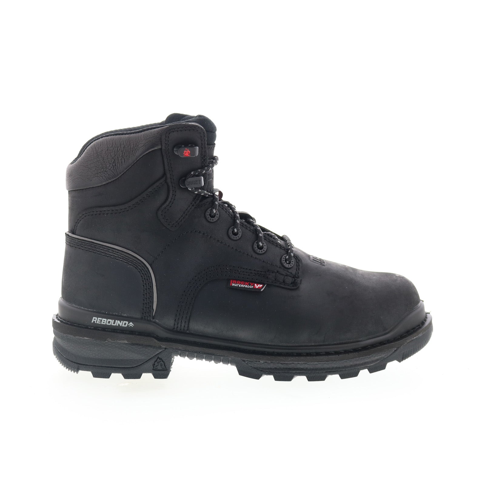 Rocky Rams Horn Composite Toe WP RKK0393 Mens Black Wide Work & Safety ...