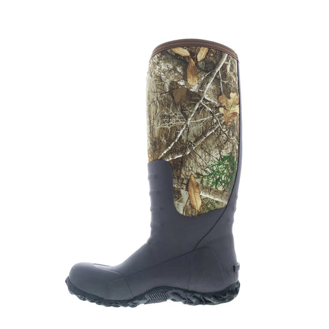 Rocky Core Rubber RKS0435SI Mens Black Synthetic Slip On Hunting Boots