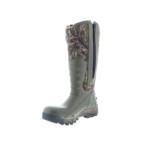 Rocky Sport Pro Rubber RKS0578 Mens Green Synthetic Slip On Hunting Boots