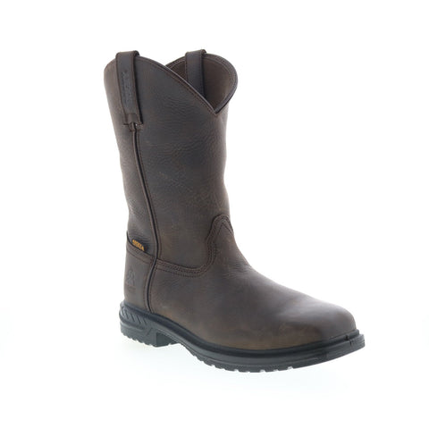 Rocky Worksmart Composite Toe WP Mens Brown Wide Work & Safety Boots