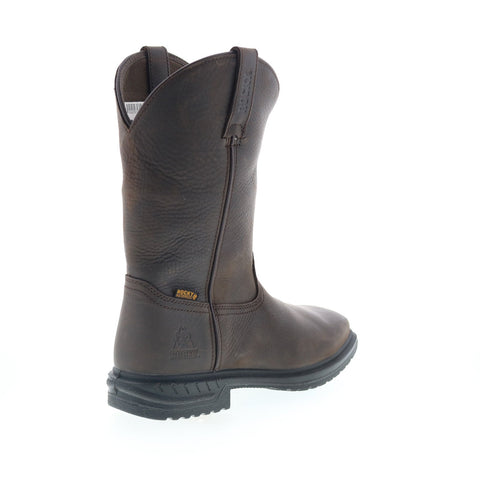 Rocky Worksmart Composite Toe WP Mens Brown Wide Work & Safety Boots