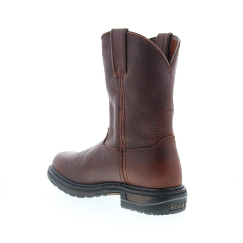 Rocky Original Ride FLX Unlined RKW0349 Mens Brown Leather Western Boots