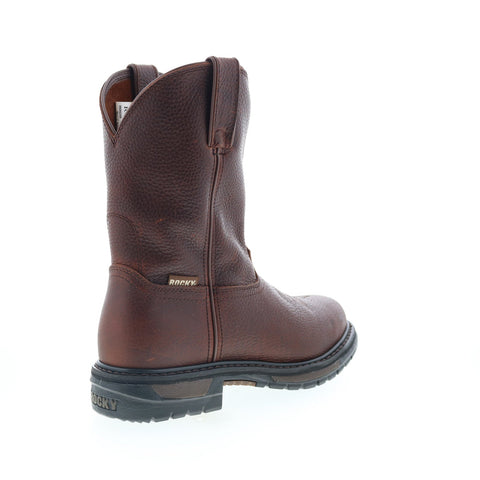 Rocky Original Ride FLX Unlined RKW0349 Mens Brown Leather Western Boots