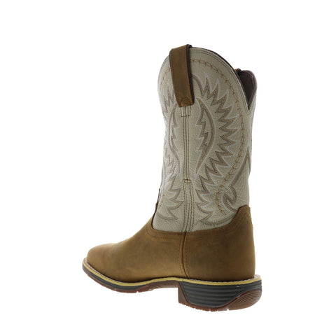 Rocky Rugged Trail Waterproof RKW0366 Mens Brown Wide Cowboy Western Boots