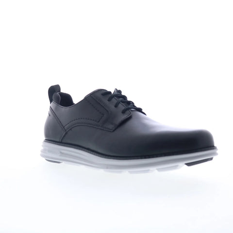 Rockport Canton RMCANTON Mens Black Wide Oxfords & Lace Ups Plain Toe Shoes
