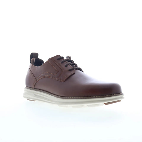 Rockport Canton RMCANTON Mens Brown Oxfords & Lace Ups Plain Toe Shoes