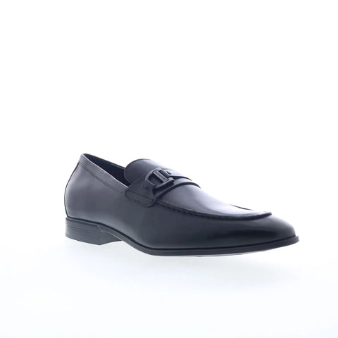 Rockport Carlo RMCARLO Mens Black Wide Loafers & Slip Ons Casual Shoes