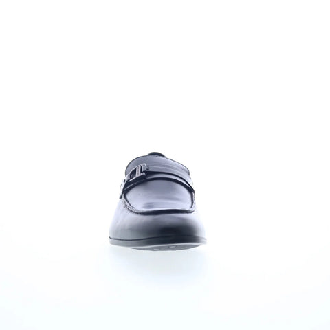 Rockport Carlo RMCARLO Mens Black Wide Loafers & Slip Ons Casual Shoes