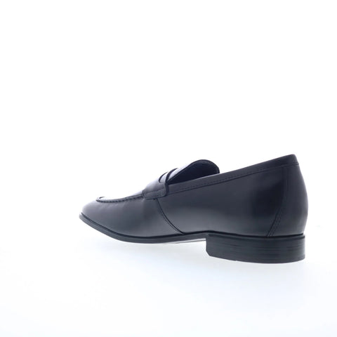 Rockport Carlo RMCARLO Mens Black Wide Loafers & Slip Ons Casual Shoes
