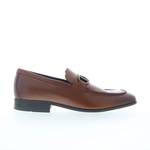 Rockport Carlo RMCARLO Mens Brown Wide Loafers & Slip Ons Casual Shoes
