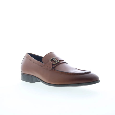Rockport Carlo RMCARLO Mens Brown Wide Loafers & Slip Ons Casual Shoes