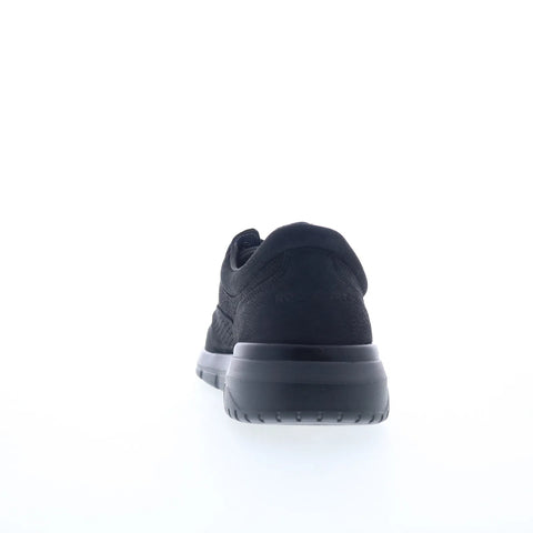 Rockport Jaimie RMJAMIE Mens Black Leather Wide Lifestyle Sneakers Shoes