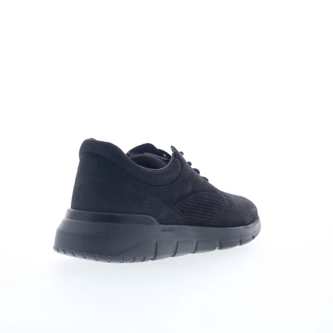 Rockport Jaimie RMJAMIE Mens Black Leather Wide Lifestyle Sneakers Shoes