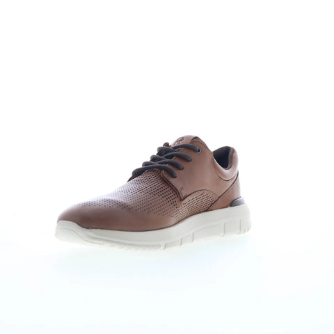 Rockport Jaimin RMJAMIE Mens Blue Leather Lifestyle Sneakers Shoes