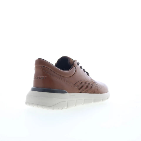 Rockport Jaimin RMJAMIE Mens Blue Leather Lifestyle Sneakers Shoes