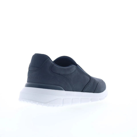 Rockport Jaimin RMJAMIE Mens Blue Wide Leather Lifestyle Sneakers Shoes