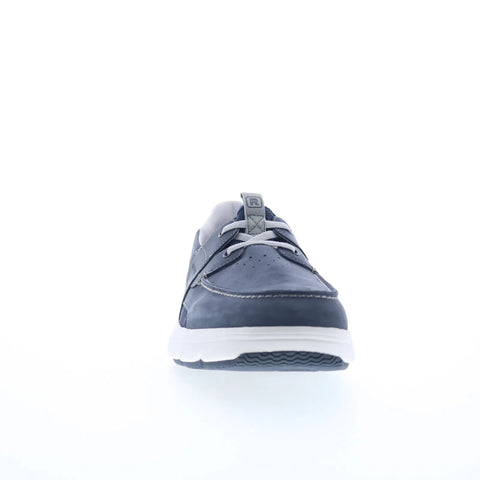 Rockport Seadon RMSEADON Mens Blue Nubuck Wide Lifestyle Sneakers Shoes