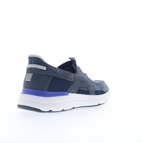 Rockport Seadon RMSEADON Mens Blue Nubuck Wide Lifestyle Sneakers Shoes