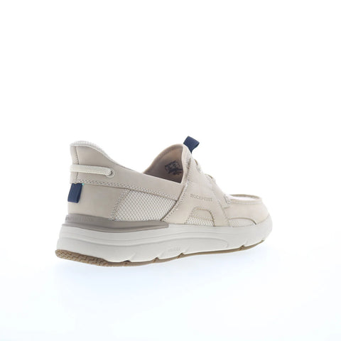 Rockport Seadon RMSEADON Mens Beige Nubuck Lifestyle Sneakers Shoes