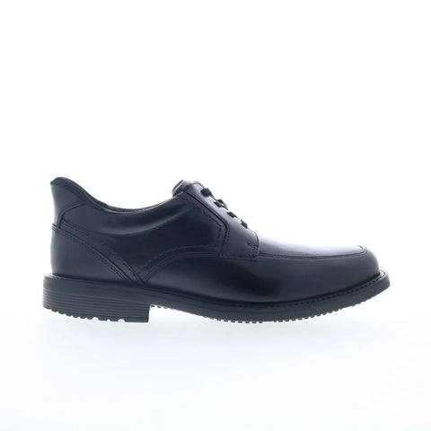 Rockport Seaver RMSEAVER Mens Black Wide Oxfords & Lace Ups Casual Shoes