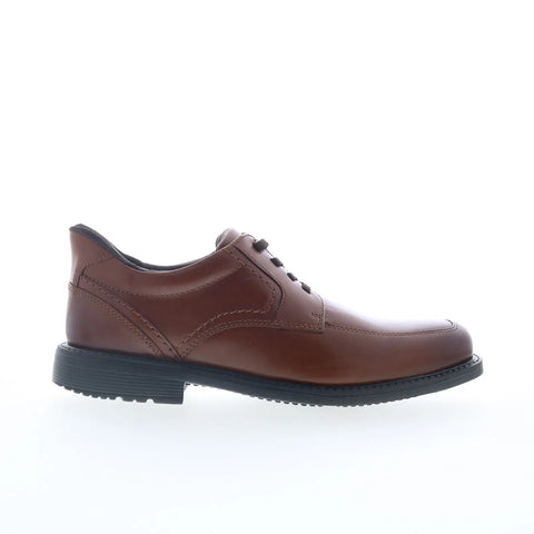 Rockport Seaver RMSEAVER Mens Brown Wide Oxfords & Lace Ups Casual Shoes