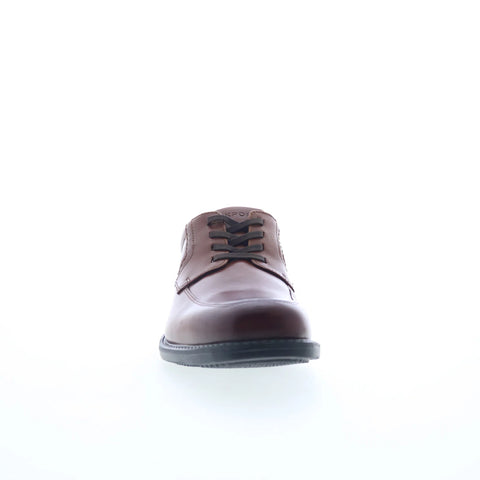Rockport Seaver RMSEAVER Mens Brown Wide Oxfords & Lace Ups Casual Shoes