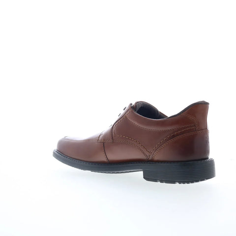 Rockport Seaver RMSEAVER Mens Brown Wide Oxfords & Lace Ups Casual Shoes