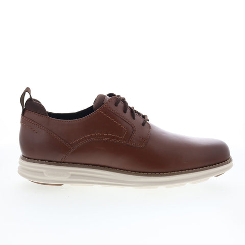 Rockport Canton RMCANTON Mens Brown Wide Oxfords & Lace Ups Plain Toe Shoes