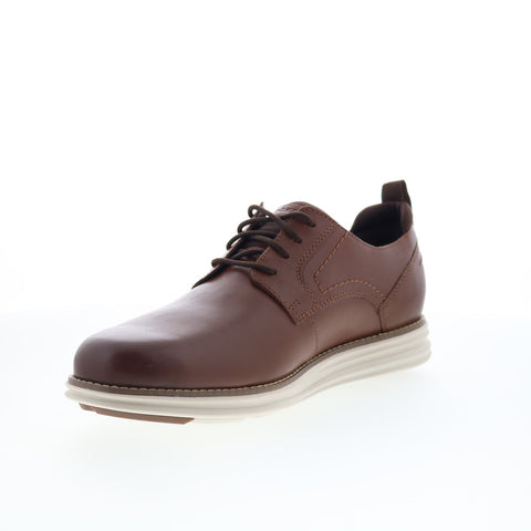 Rockport Canton RMCANTON Mens Brown Wide Oxfords & Lace Ups Plain Toe Shoes