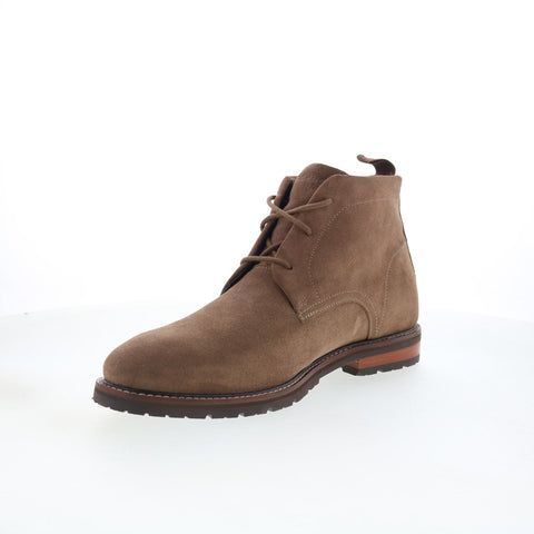 Rockport Caspe Mens Brown Leather Lace Up Chukkas Boots