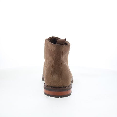 Rockport Caspe Mens Brown Wide Leather Lace Up Chukkas Boots