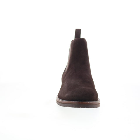 Rockport Cassius RMCASSIUS Mens Brown Suede Slip On Chelsea Boots