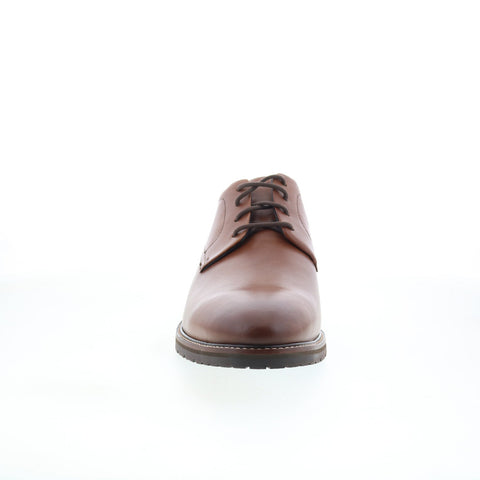 Rockport Cedric Mens Brown Leather Oxfords & Lace Ups Plain Toe Shoes