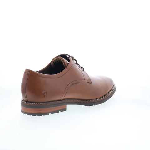 Rockport Cedric Mens Brown Leather Oxfords & Lace Ups Plain Toe Shoes