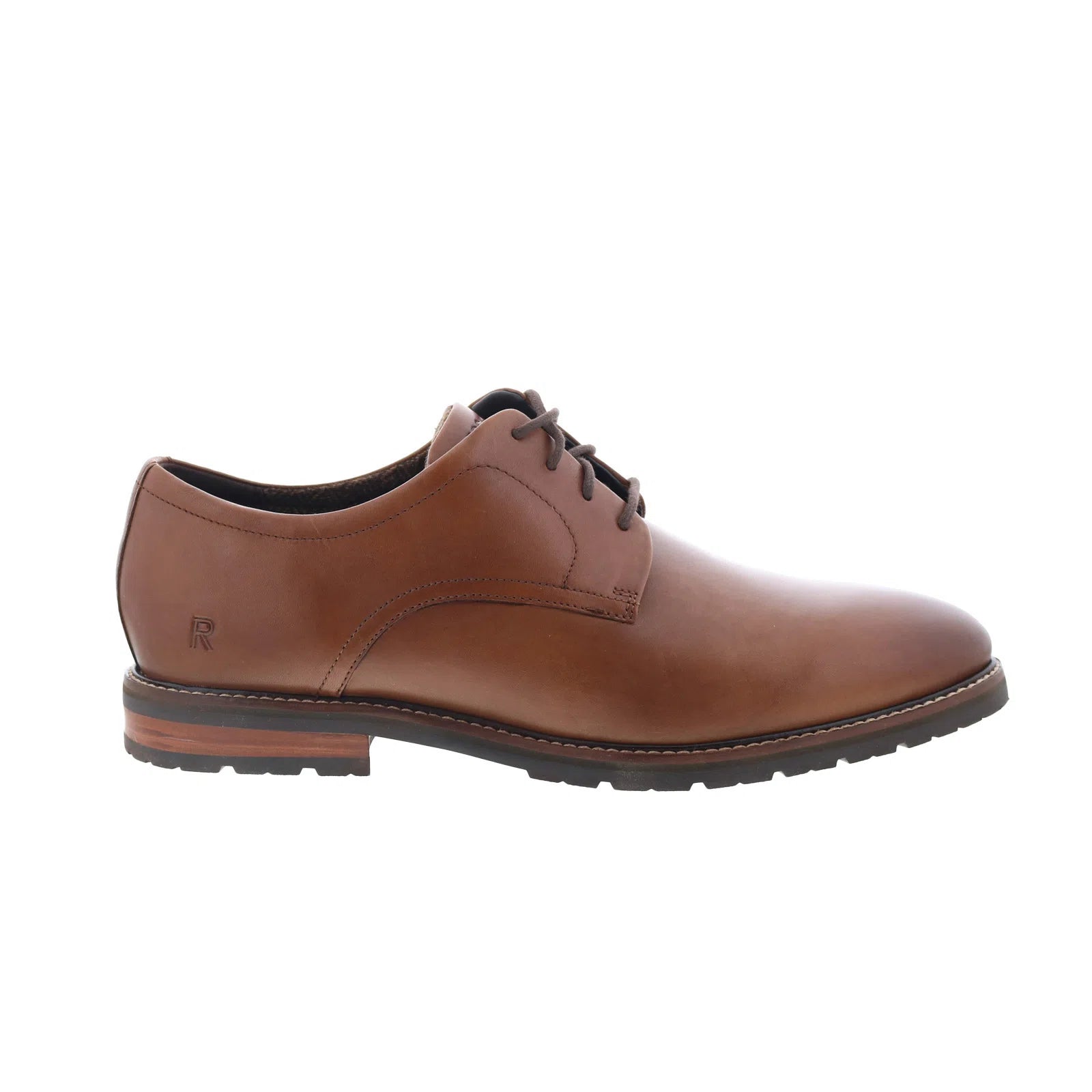 rockport men's dress shoes brown Rockport Men's World Tour Classic Brown Tumbled, Size 14