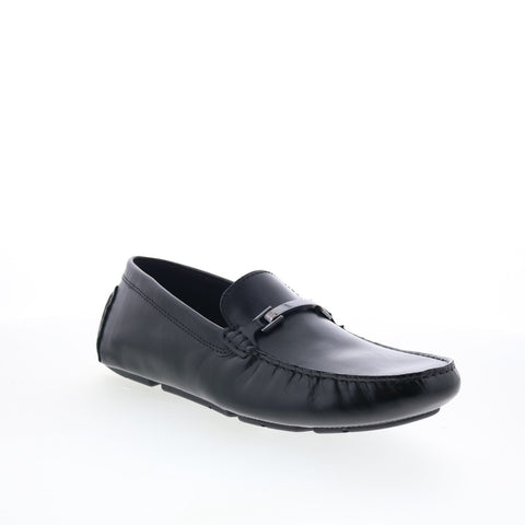 Rockport Modern Dirk RMDIRK Mens Black Loafers & Slip Ons Moccasin Shoes